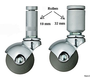 Quadraspire Rollen (4er Set)