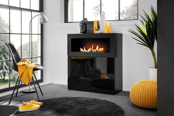 FORMERA Wohnwand Oven SO schwarz