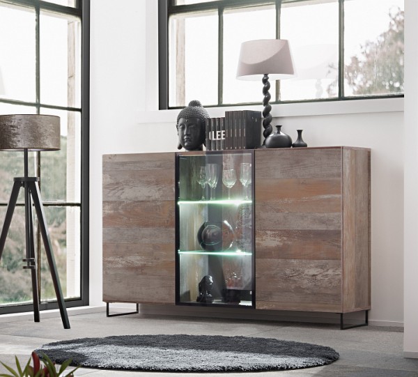 FORMERA Kommode Porto, Eiche, Highboard, Anrichte